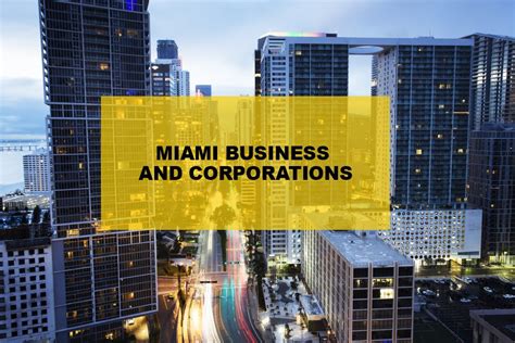 cities in miami|companies headquartered in miami.